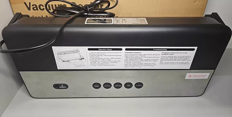 ZGRZEWARKA BONSEN KITCHEN VACUUM SEALER VS3017-A