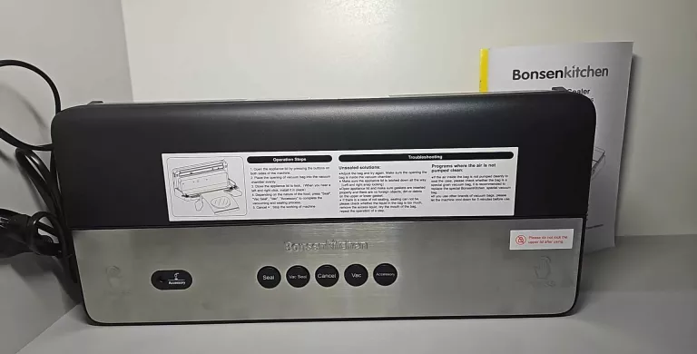 ZGRZEWARKA BONSEN KITCHEN VACUUM SEALER VS3017-A