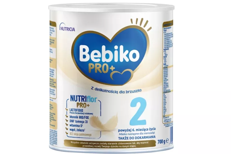 MLEKO MODYFIKOWANE BEBIKO PRO+ 2 MLEKO NASTĘPNE 700 G