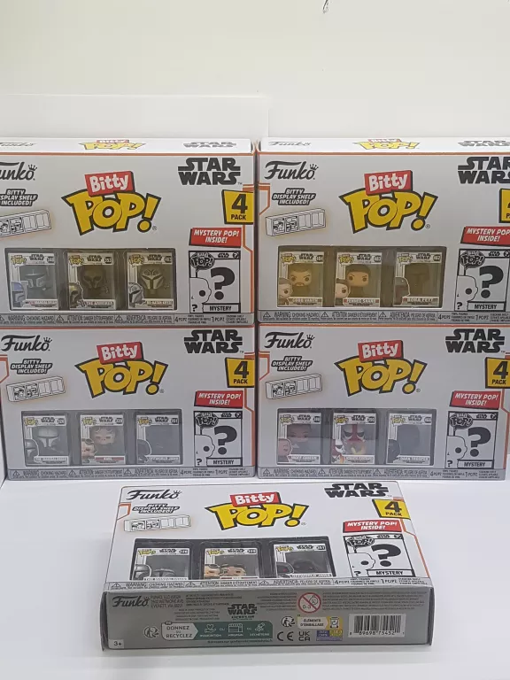 FUNKO BITTY POP STAR WARS FIGURKI 4-PAK