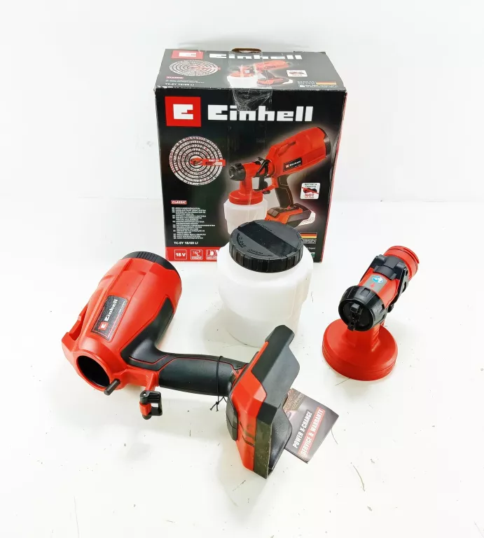 EINHELL TC-SY 18/60 LI-SOLO PISTOLET DO MALOWANIA AKUMULATOROWY