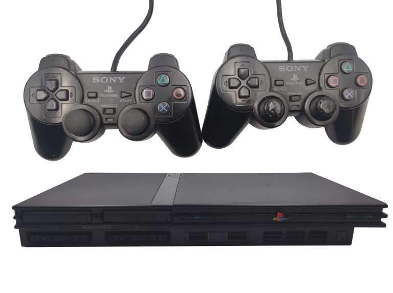 konsola-sony-playstation-2-ps2-slim-scph-70003-dwa-kontrolery-lwowska-11-tarnow