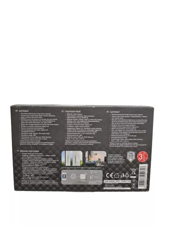 BRAMKA SIECIOWA ZIGBEE SMART HOME SILVERCREST INTELIGENTNY DOM