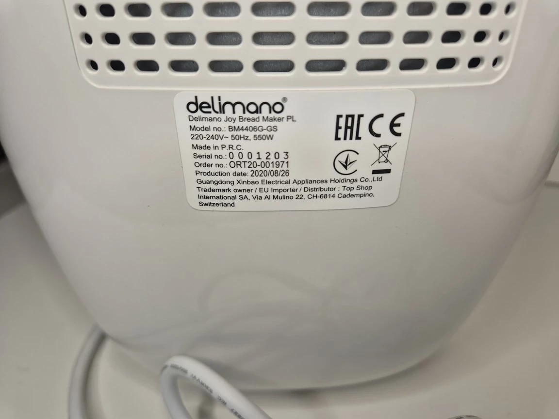 wypiekacz-do-chleba-delimano-joy-bm4406g-gs-uszkodzony-model-bm4406g