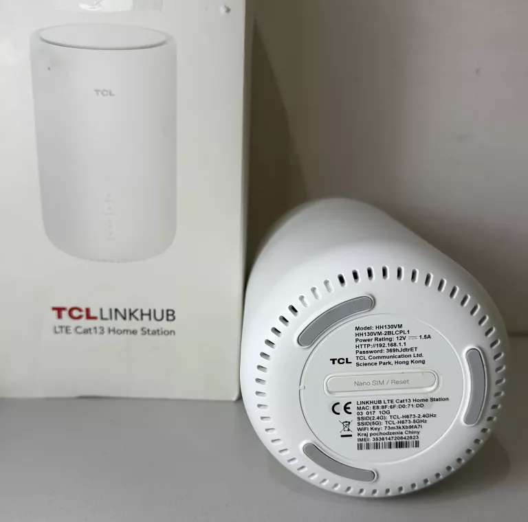 ROUTER CAT12 CAT13 TCL LINKHUB HH130VM LTE WI-FI 5