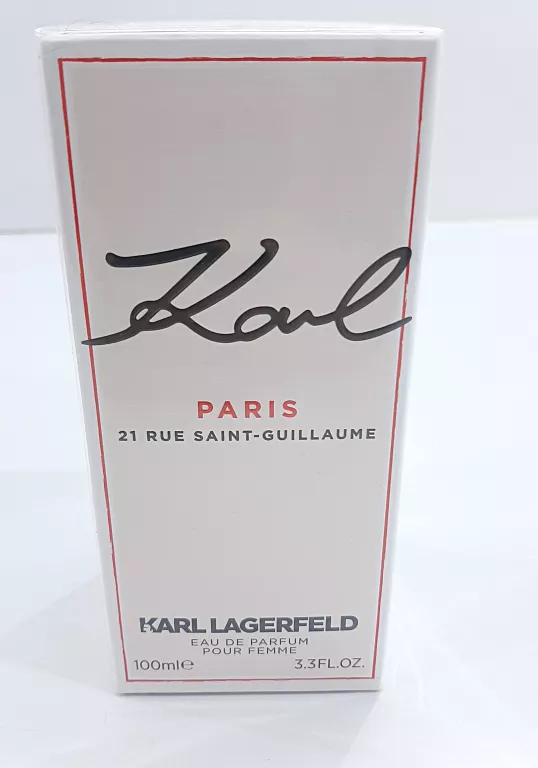 KARL LAGERFELD KARL PARIS 21 RUE SAINT-GUILLAUME 100ML