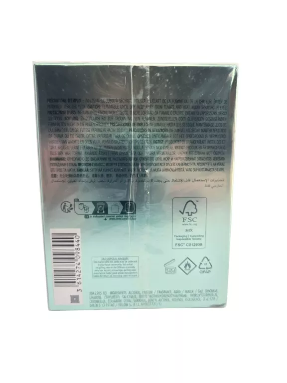 AZZARO CHROME AZURE EDT 100 ML WODA TOALETOWA DLA MĘŻCZYZN