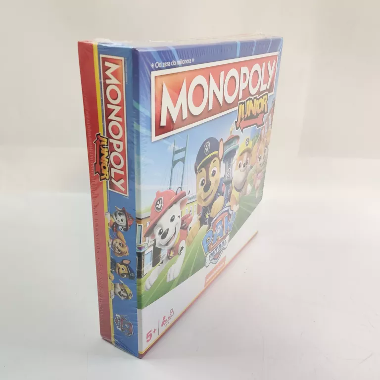 GRA PLANSZOWA WINNING MOVES MONOPOLY JUNIOR PSI PATROL