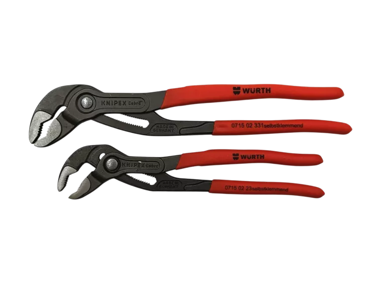 ZESTAW SZCZYPCE NASTAWNE WURTH KNIPEX COBRA  0715 02 02 + 0715 02 331