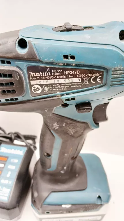 WKRĘTARKA MAKITA HP347D + DWA AKU + ŁAD