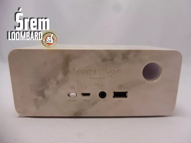 GŁOŚNIK BT HAPPY PLUGS X H&M SOUND PIECE MINI, SOLO, STAN BDB!