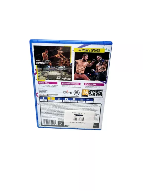 GRA PS4 UFC 4