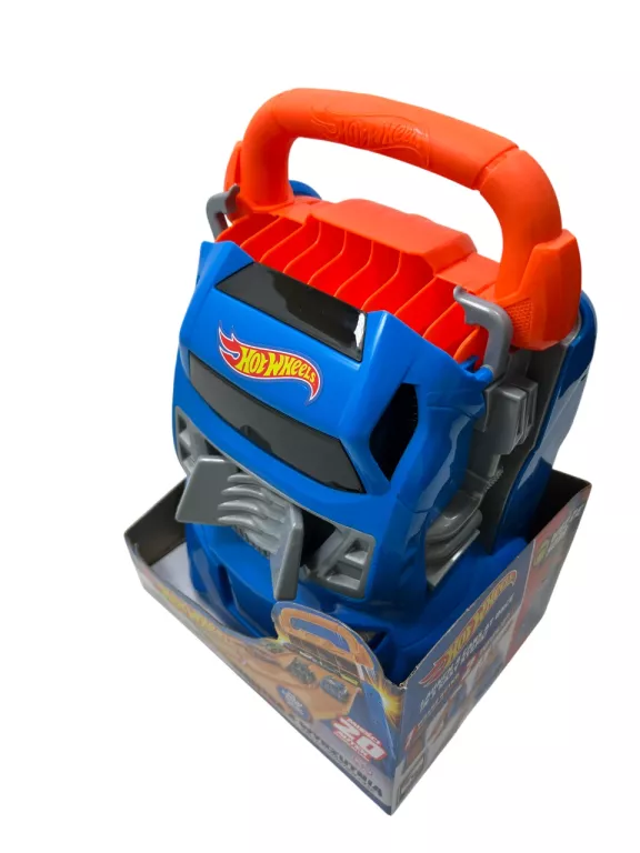 WALIZKA Z WYRZUTNIĄ HOTWHEELS HOT WHEELS HWCC14 NA 20 SAMOCHODZIKÓW