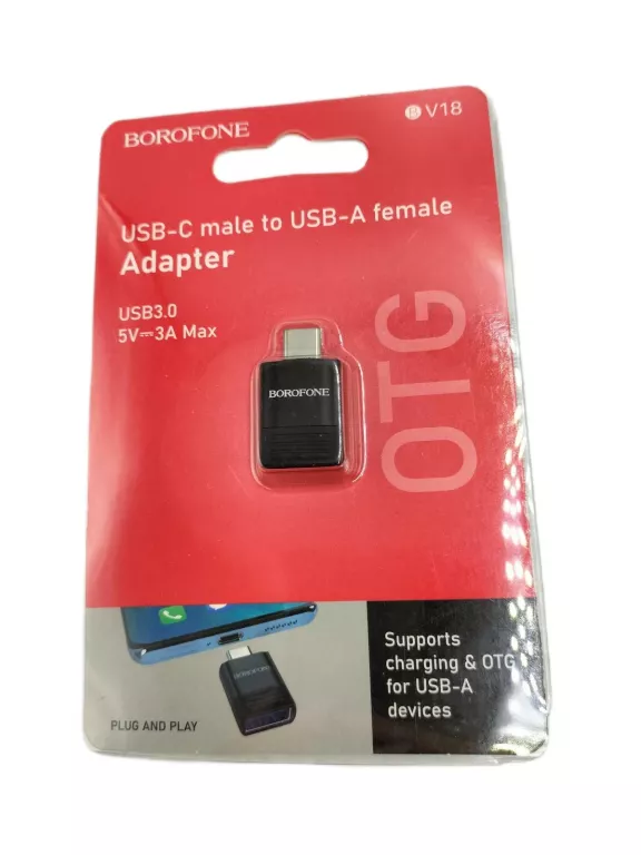 ADAPTER PRZEJŚCIÓWKA USB-C DO TELEFONU MYSZKI KLAWIATURY PENDRIVE
