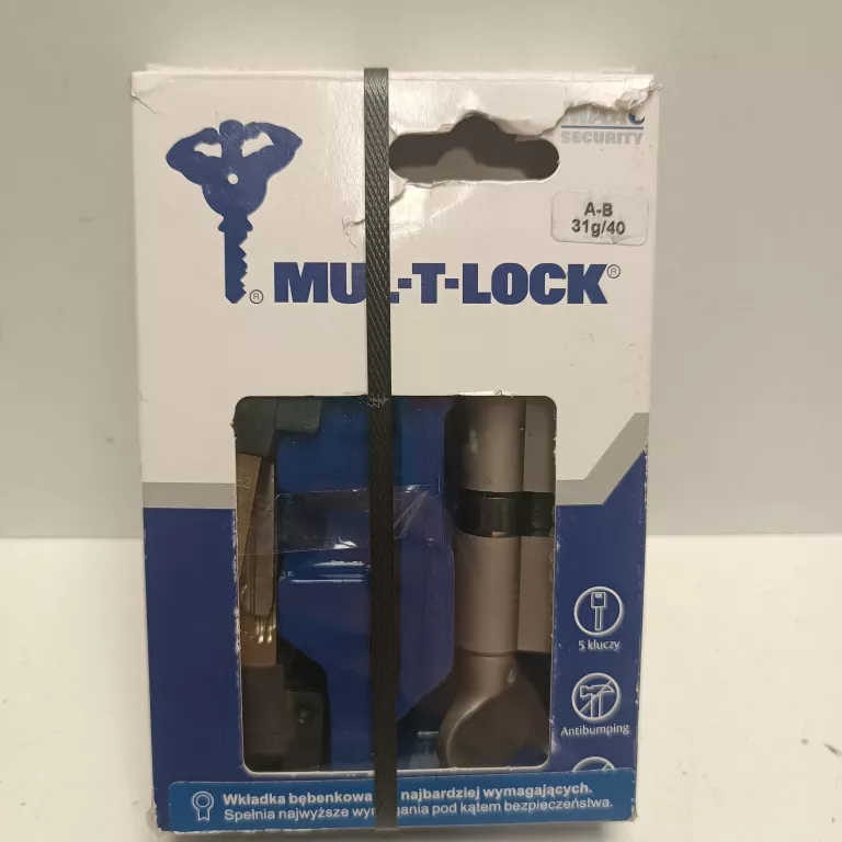 WKŁADKA MUL-T-LOCK CLASSIC G31 X 40 MM SATYNA