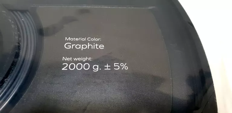 FILAMENT DO DRUKARKI 3D ZORTRAX Z ULTRAT PLUS GRAPHITE 1,75MM 2KG