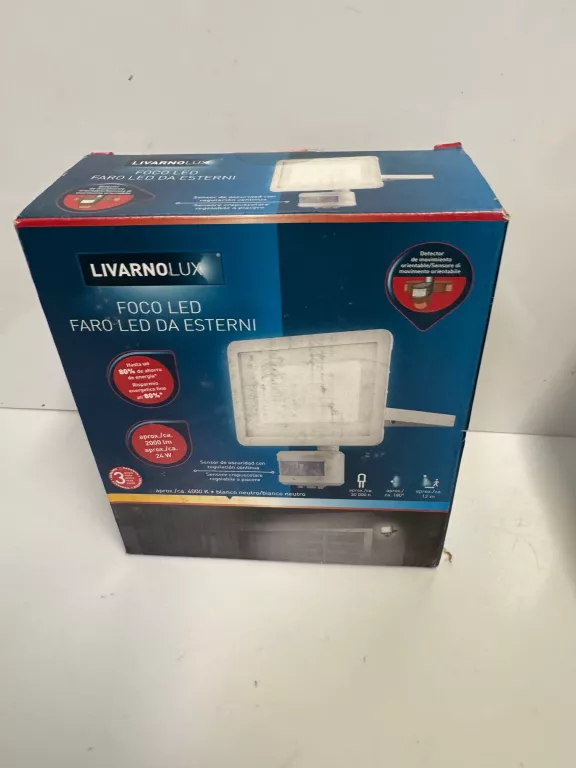 REFLEKTOR LED LIVARNO LUX BIAŁY 24W 4000K IDEAŁ!