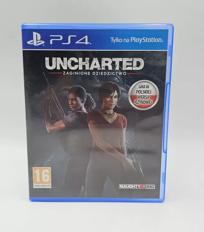 GRA PS4 UNCHARTED ZAGINIONE DZIEDZICTWO