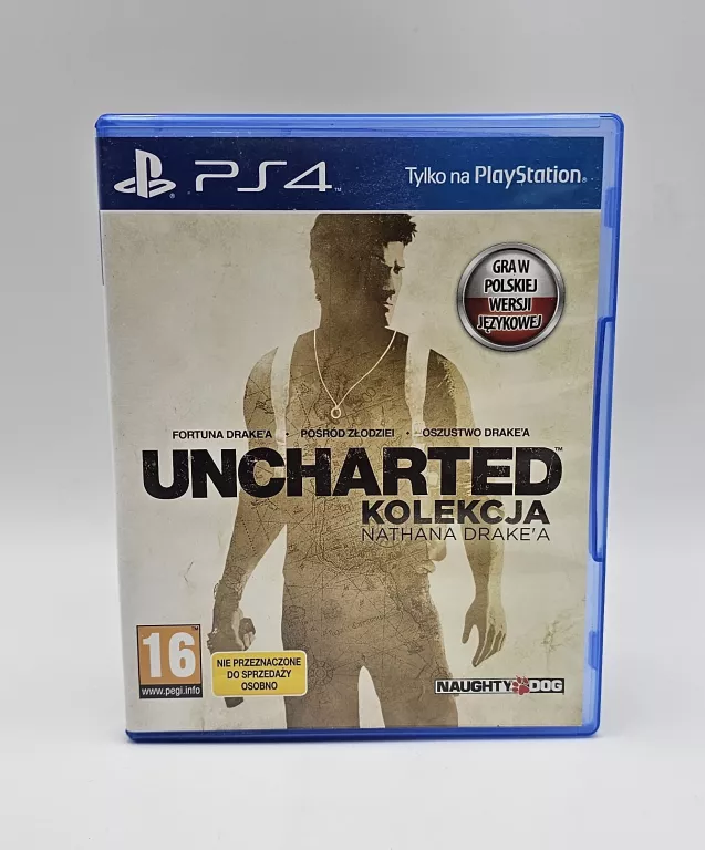 GRA PS4 UNCHARTED KOLEKCJA NATHANA DRAKE`A