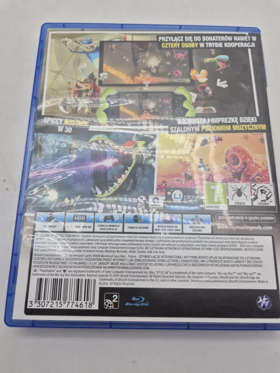 GRA PS4 RAYMAN LEGENDS