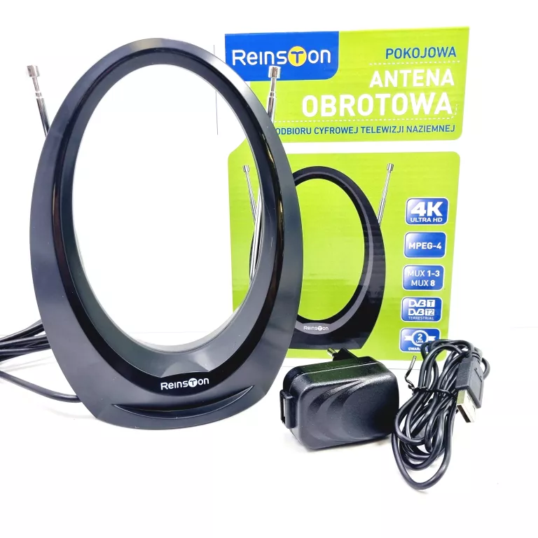 ANTENA POKOJOWA REINSTONE OBROTOWA #KOMPLET #GWARANCJA