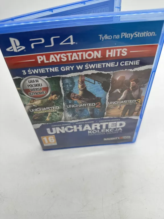 GRA NA PS4 UNCHARTED KOLEKCJA NATHANA DRADE'A