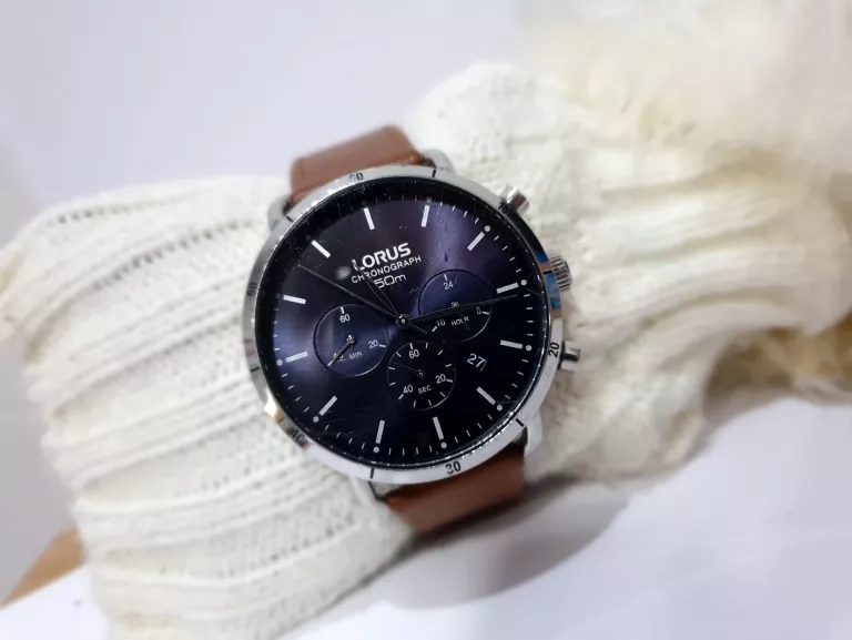 MĘSKI ZEGAREK LORUS CHRONOGRAPH 50M 5 BAR VD53-X351