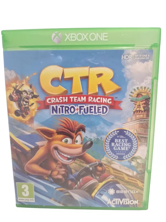 CTR CRASH TEAM RACING NITRO FUELED - X-BOX ONE