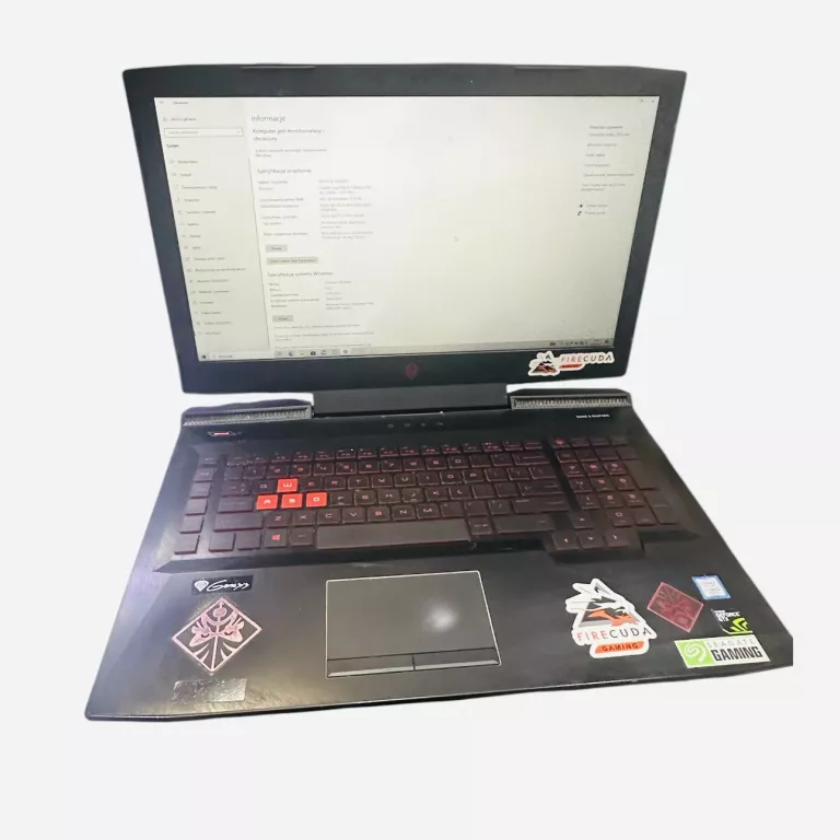 LAPTOP HP, COMPAQ OMEN 17-AN010NW 17,3 " INTEL CORE I5 16 /1000GB + ŁAD