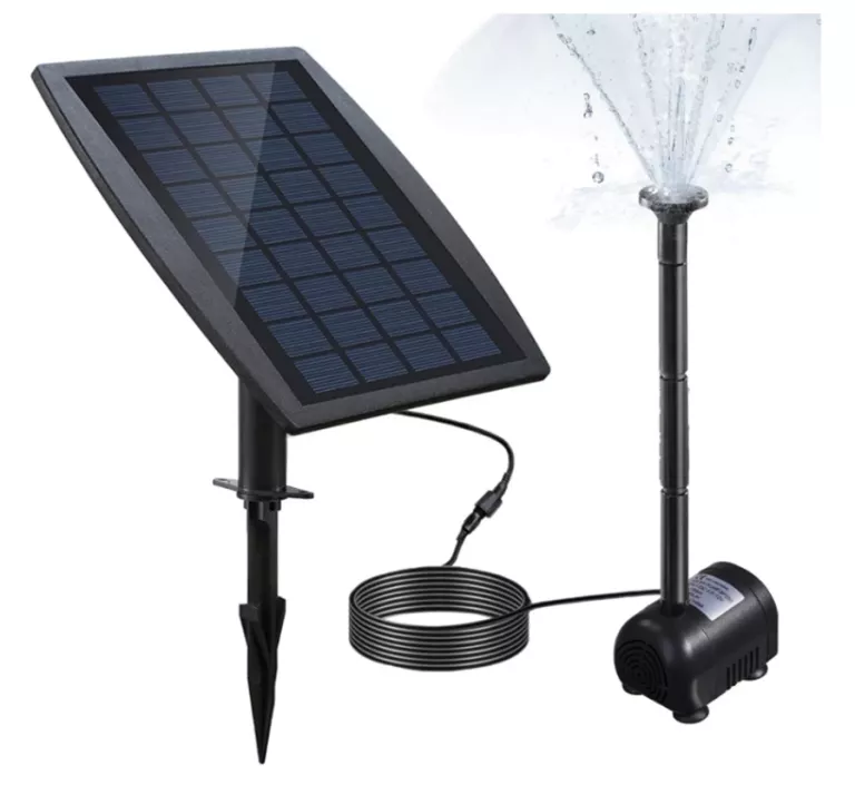 POMPA SOLARNA TLENU POMPKA NAPOWIETRZACZ MOC 2.5W BSV-SP025