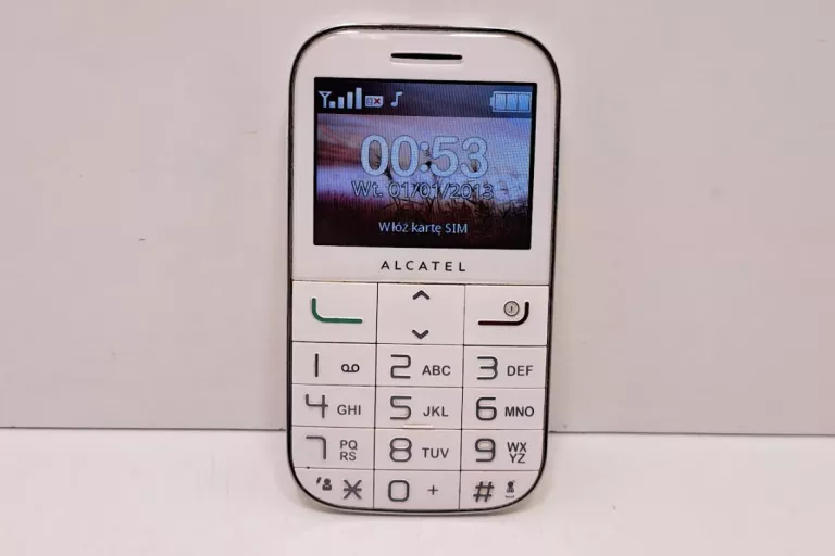 TELEFON ALCATEL 2000X + STACJA ŁADUJĄCA