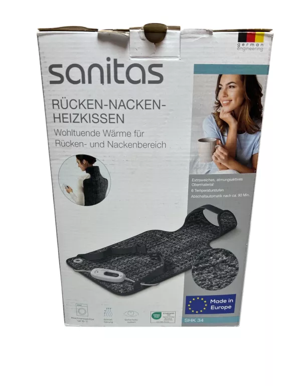 KOC ELEKTRYCZNY SANITAS SHK 34 / PUDEŁKO