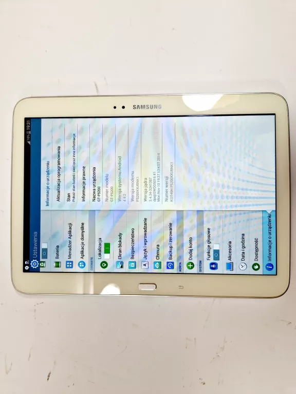 TABLET SAMSUNG GALAXY TAB 3 GT-P5200 + ETUI Z KLAWIATURA | ANDROID 4.4.2
