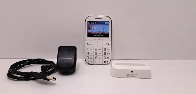 TELEFON ALCATEL 2000X + STACJA ŁADUJĄCA