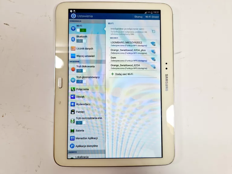 TABLET SAMSUNG GALAXY TAB 3 GT-P5200 + ETUI Z KLAWIATURA | ANDROID 4.4.2
