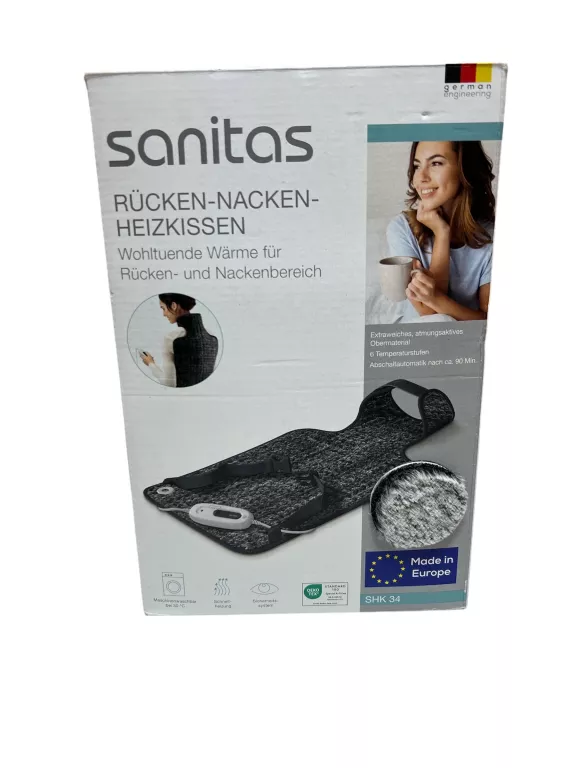 KOC ELEKTRYCZNY SANITAS SHK 34 / PUDEŁKO