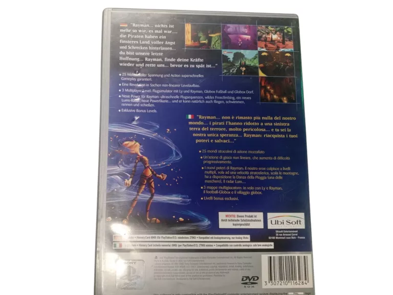 RAYMAN REVOLUTION PLATINUM PS2 PLAYSTATION 2