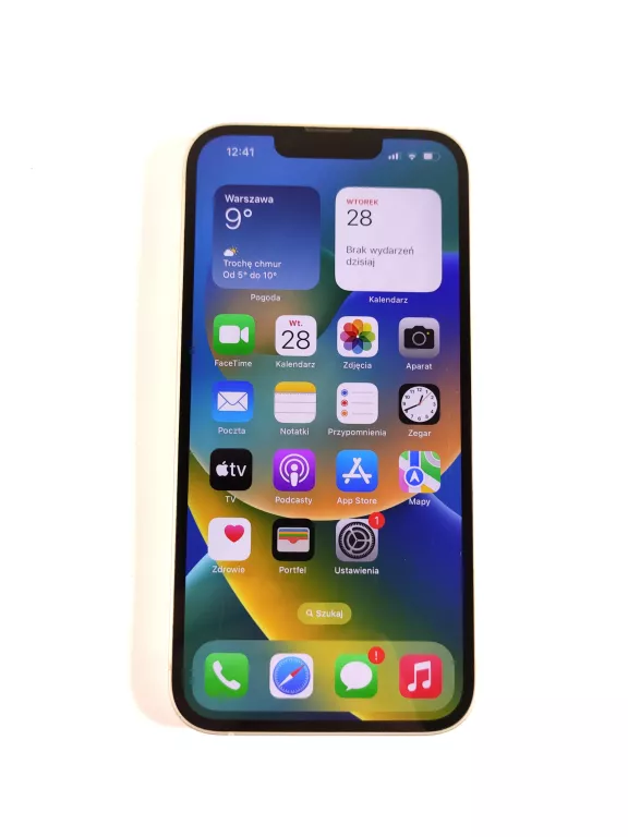 TELEFON IPHONE 13 128GB KONDYCJA BATERII 83% KOMPLET