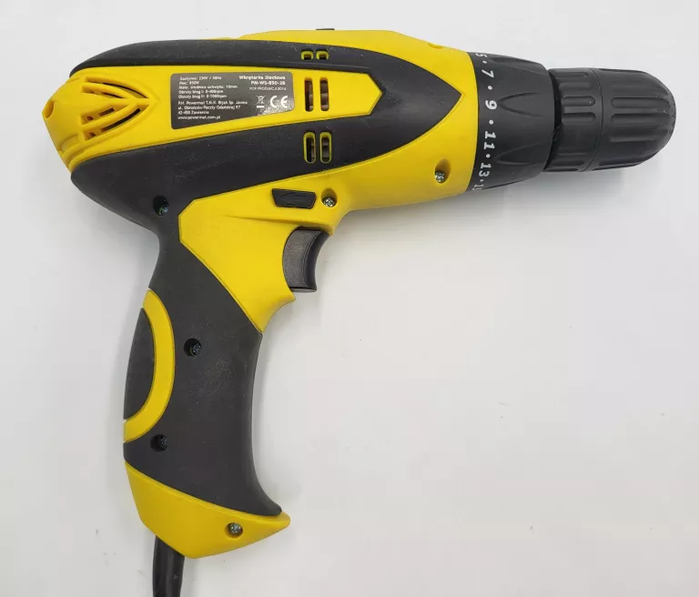 WKRĘTARKA POWERMAT ZASILANIE SIECIOWE 230V 850W PM-WS-850