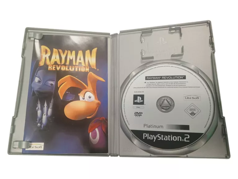 RAYMAN REVOLUTION PLATINUM PS2 PLAYSTATION 2