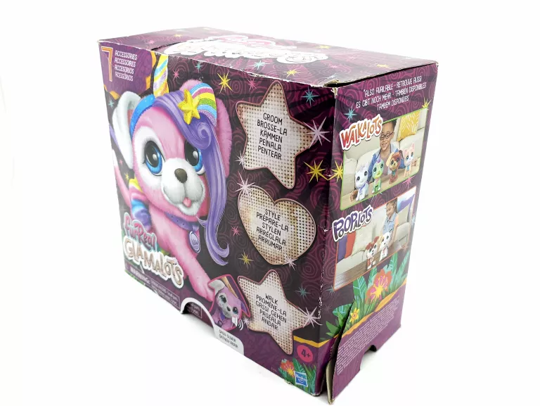 PIESEK NA SMYCZY FUR REAL FRIENDS GLAMALOTS RF1544 HASBRO INTERAKTYWNY