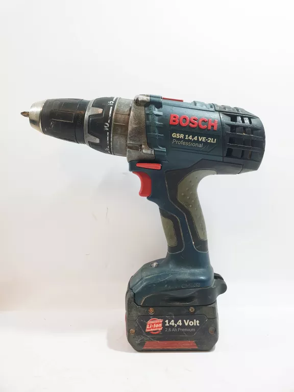 WKRĘTARKA BOSCH GSR 14,4 VE-2L WALIZKA +1 AKU+ ZASILACZ