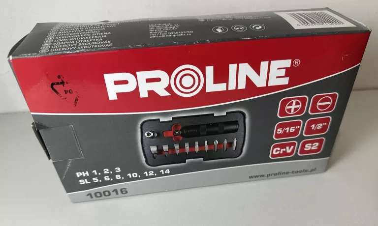 WKRĘTAK UDAROWY Z 9-MA KOŃCÓWKAMI PROLINE 10016