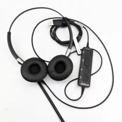 SŁUCHAWKI NAUSZNE PRZEWODOWE JABRA BIZ 2400 II DUO