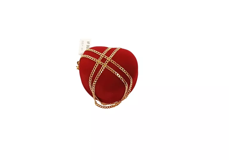 ZŁOTY ŁAŃCUSZEK PANCERKA PRÓBY 585 45CM