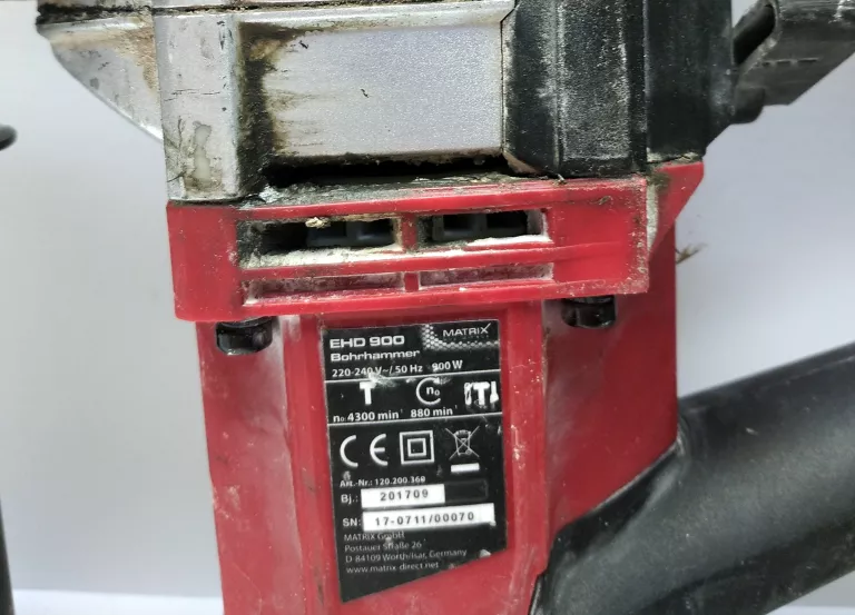 MŁOTOWIERTARKA MATRIX BOHRHAMMER EHD 900