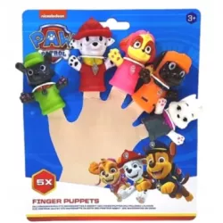 PACYNKI NA PALCE PSI PATROL 5 SZTUK ROCKY MARSHALL SKYE ZUMA SWEETIE ZAB