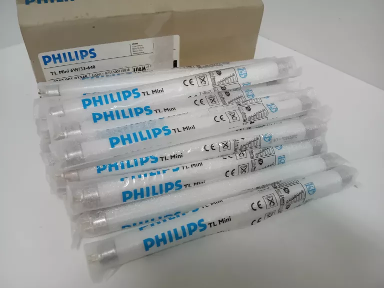 ŚWIETLÓWKA LINIOWA PHILIPS TL MINI 6W/33 640 19 SZT