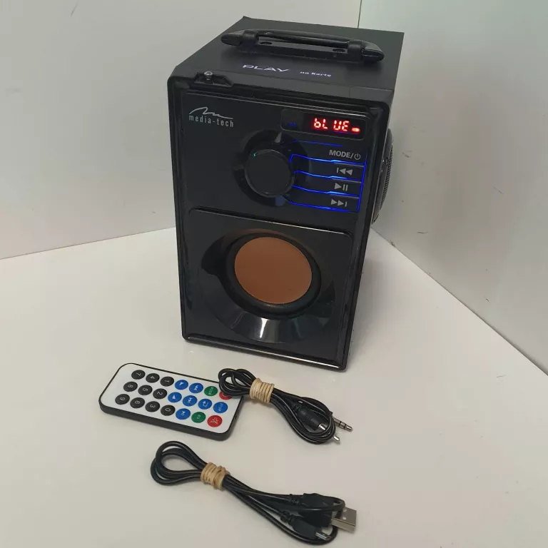 GŁOŚNIK MEDIA-TECH BOOMBOX BT MT3145 LUŻNE ŁADOWANIE
