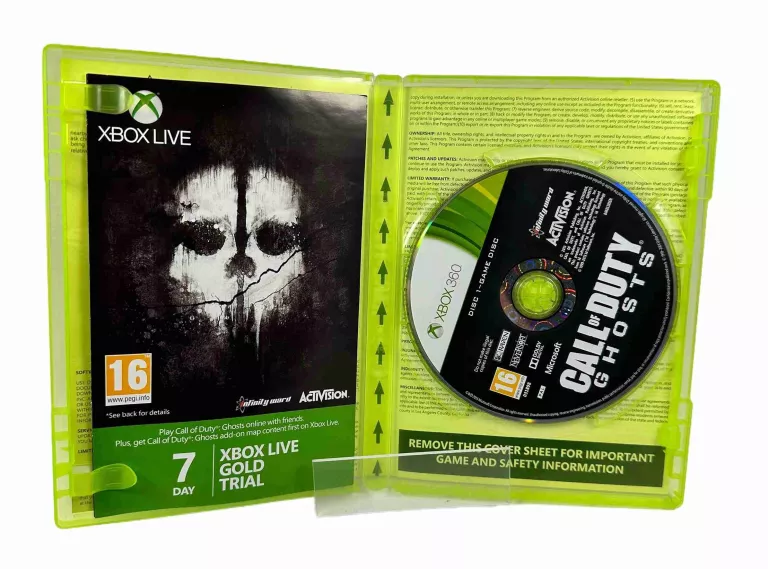 GRA CALL OF DUTY GHOSTS XBOX 360